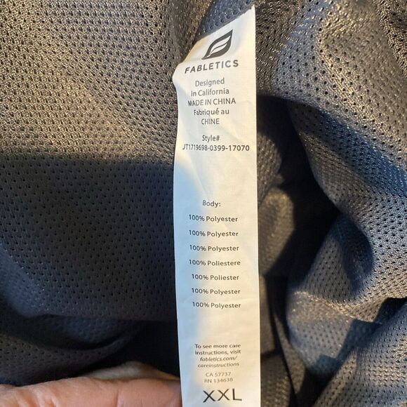 Fabletics Women’s Casual Athleisure Hooded Windbreaker Size XXL - Picture 8 of 9